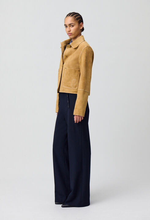 Pantalón recto con botones