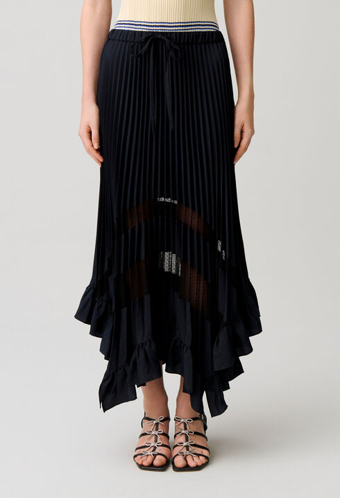 Falda midi