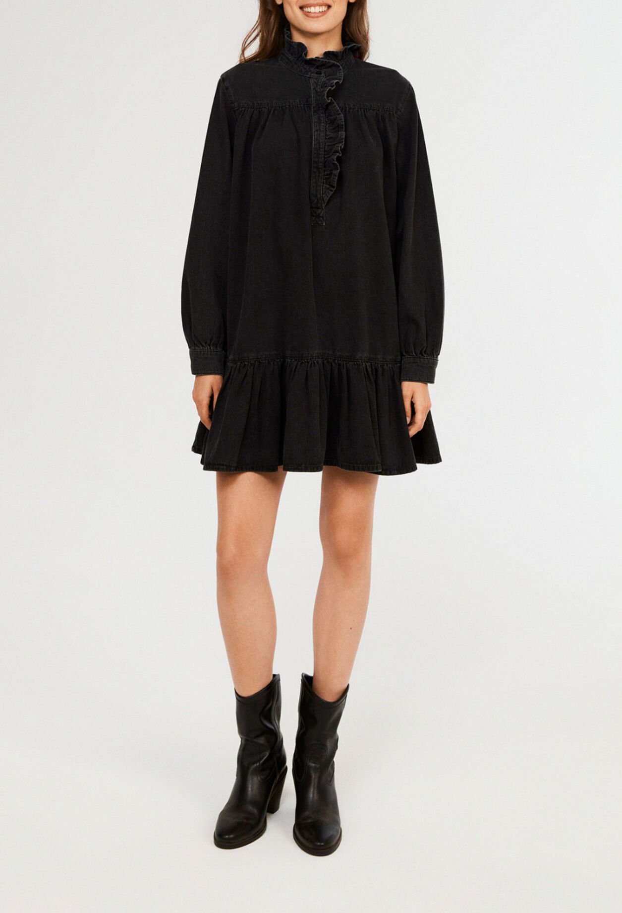 Vestido vaquero de algodón orgánico