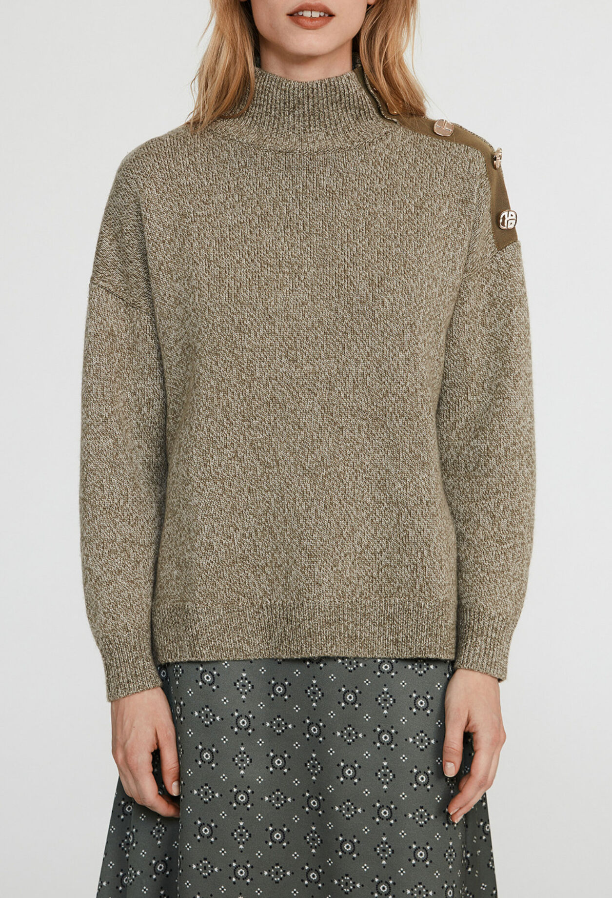 Jersey oversize de lana
