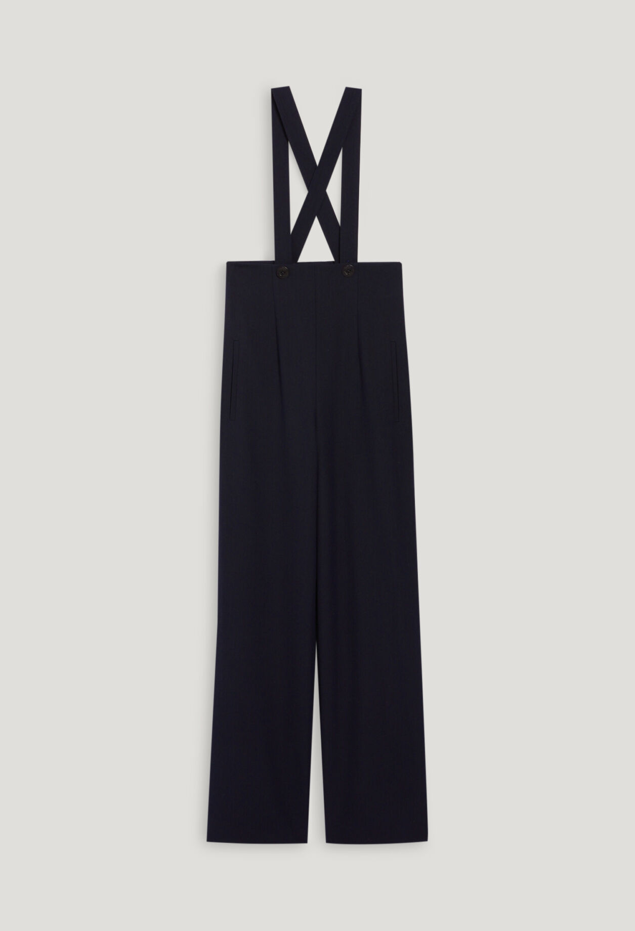 Pantalón tirantes azul marino