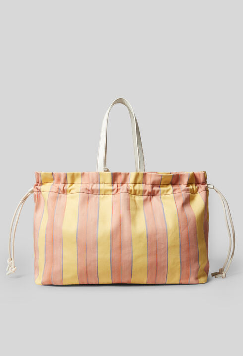 Gran bolso shopper a rayas