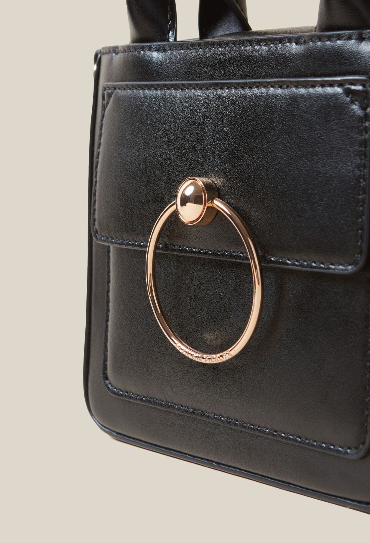 Mini bolso Anouck piel lisa cadena