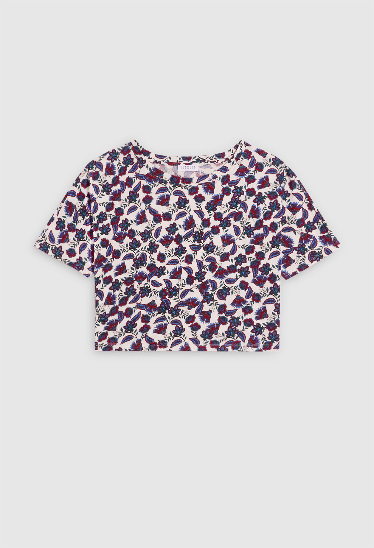 Camiseta serigrafiada de algodón bio