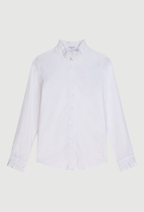 Camisa blanca colombine