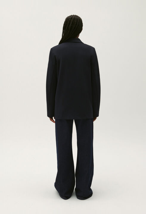 Chaqueta de traje azul marino