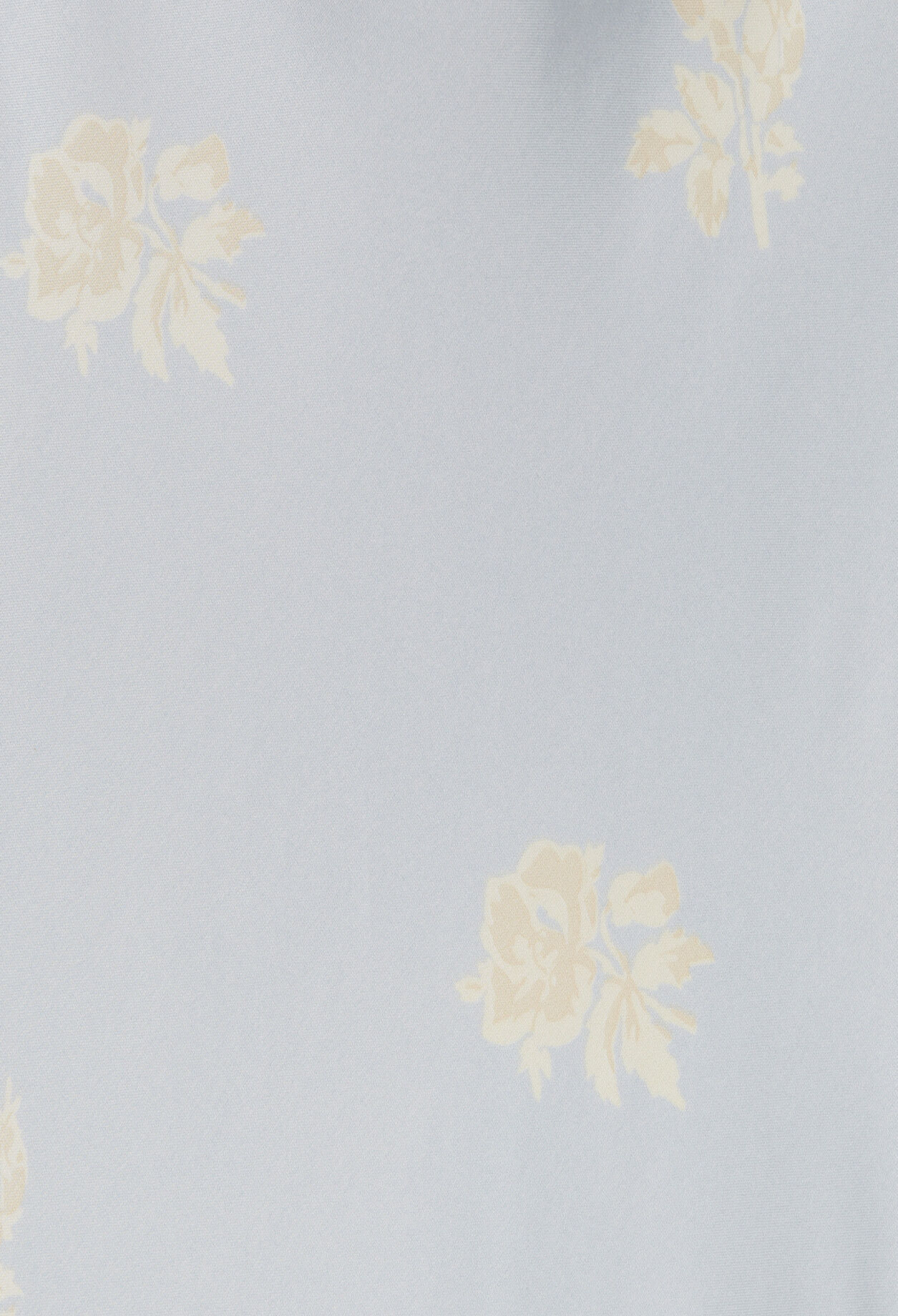 Vestido satinado de flores