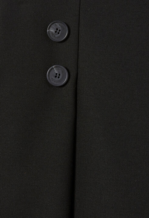 Bermudas sastre de mezcla de lana