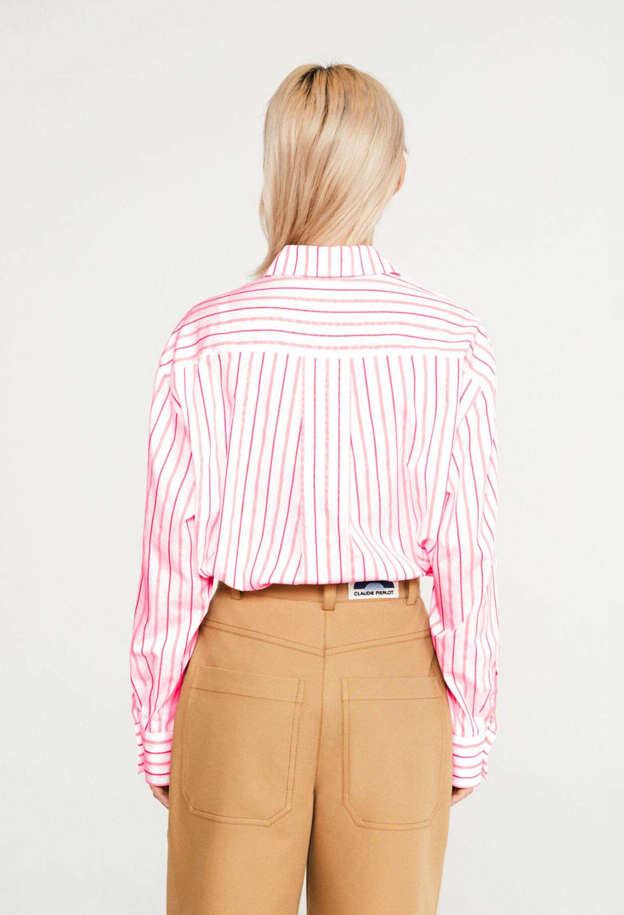 Camisa de rayas oversize