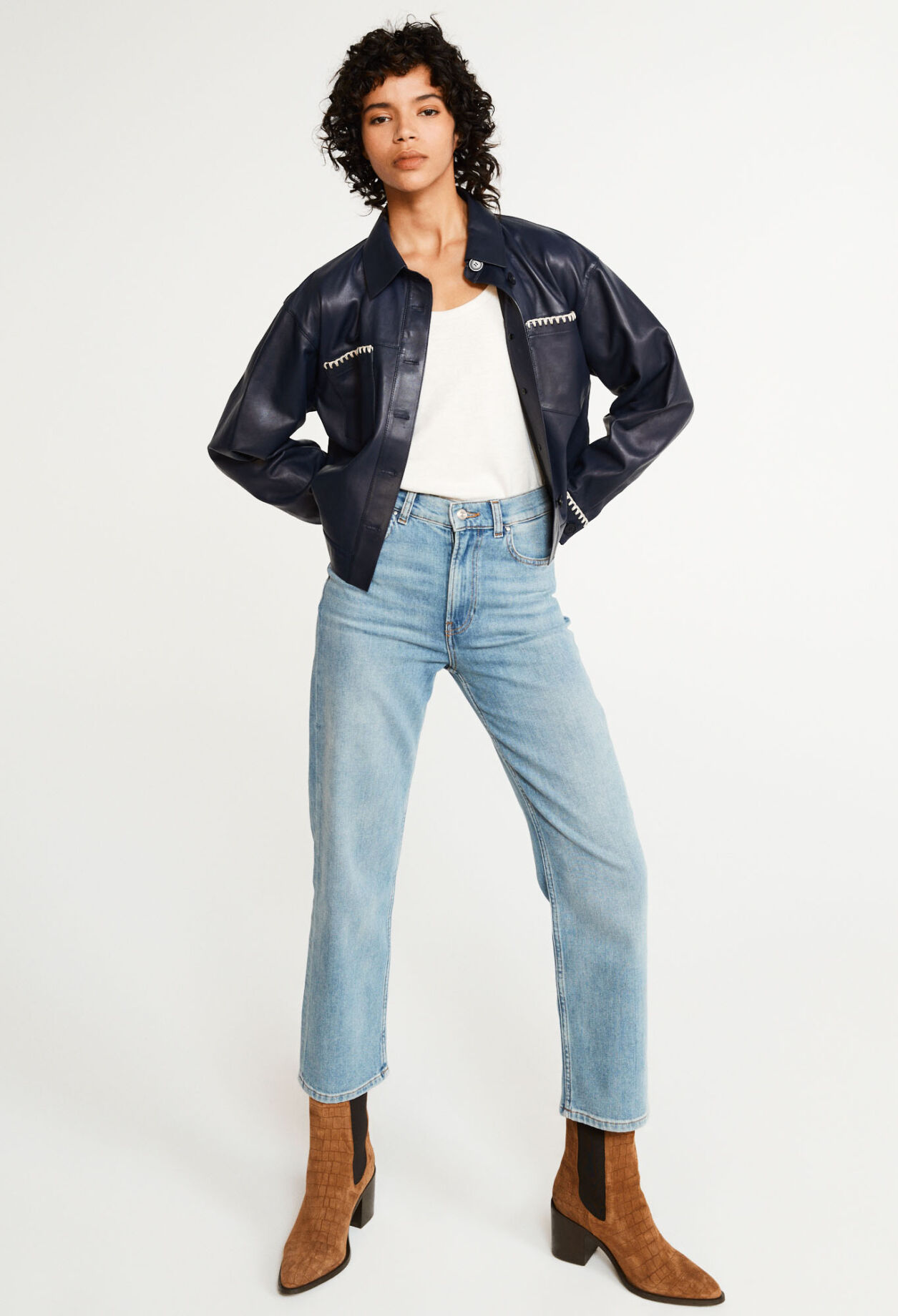 Chaqueta de piel