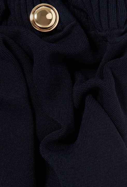 Vestido de punto corto camiseta