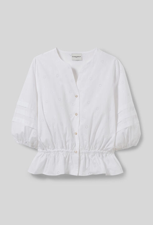 Camisa elástica bordada