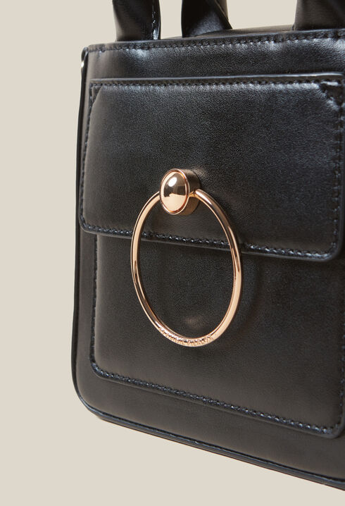 Mini bolso Anouck piel lisa cadena