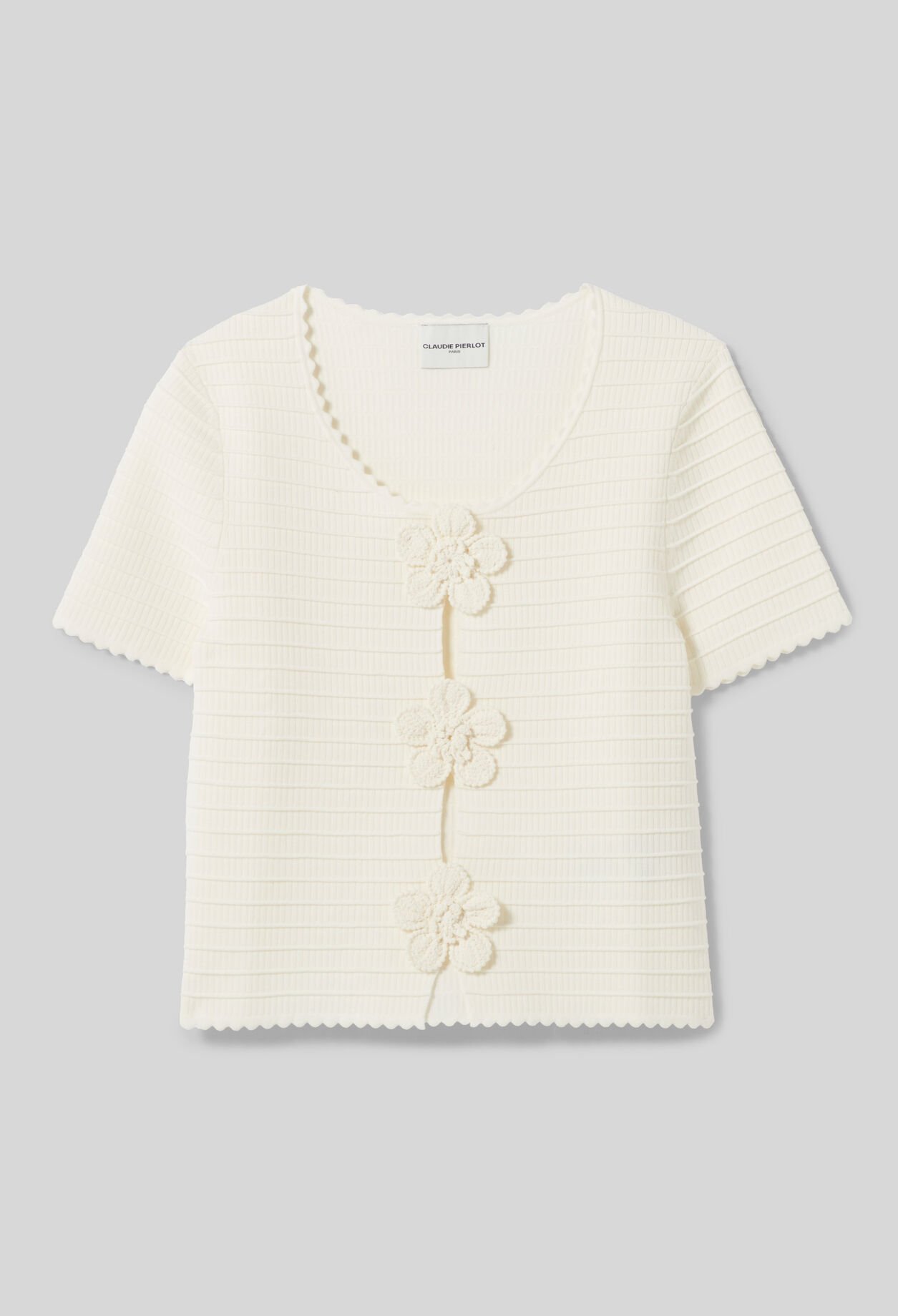 Jersey de manga corta a rayas