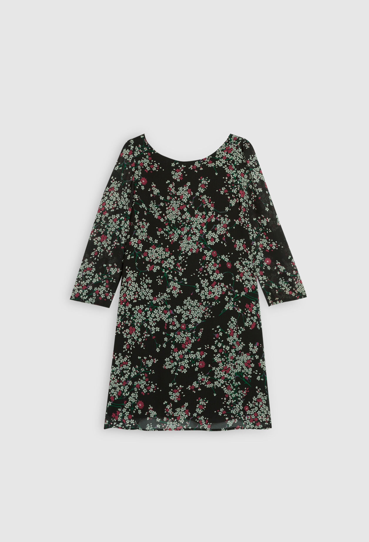 Vestido Rififi estampado de cerezo