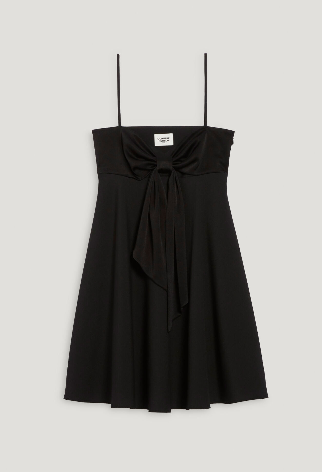 Vestido negro corto