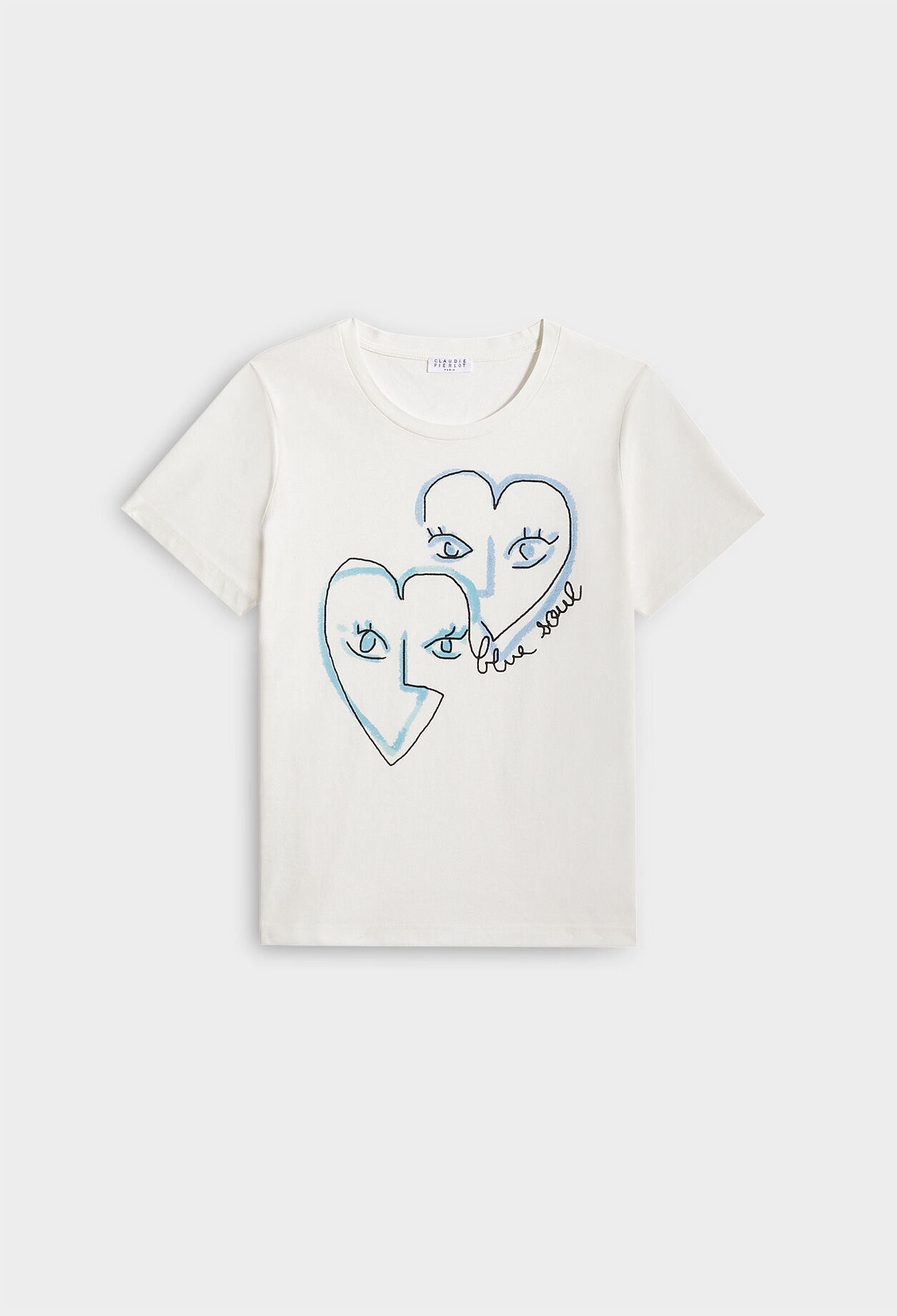 Camiseta serigrafiada de algodón bio