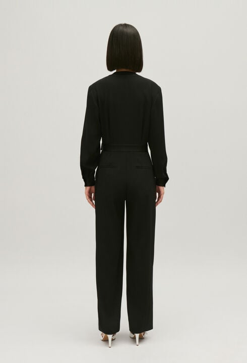 Mono pantalón negro