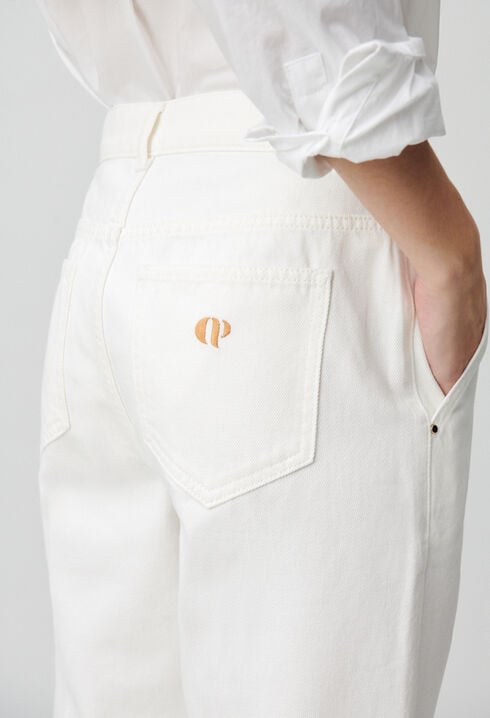 Vaqueros anchos de denim