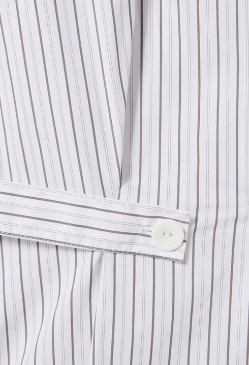 Camisa de popelín de rayas