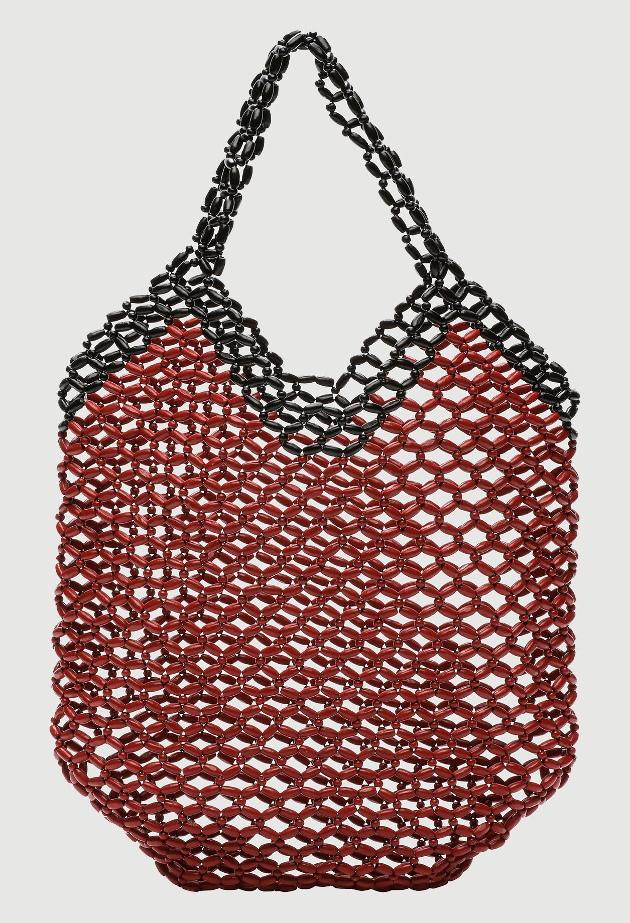 Bolso de perla de madera