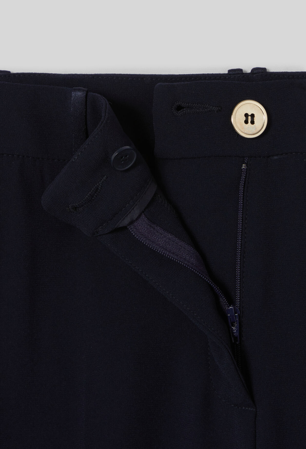 Pantalones de traje liso