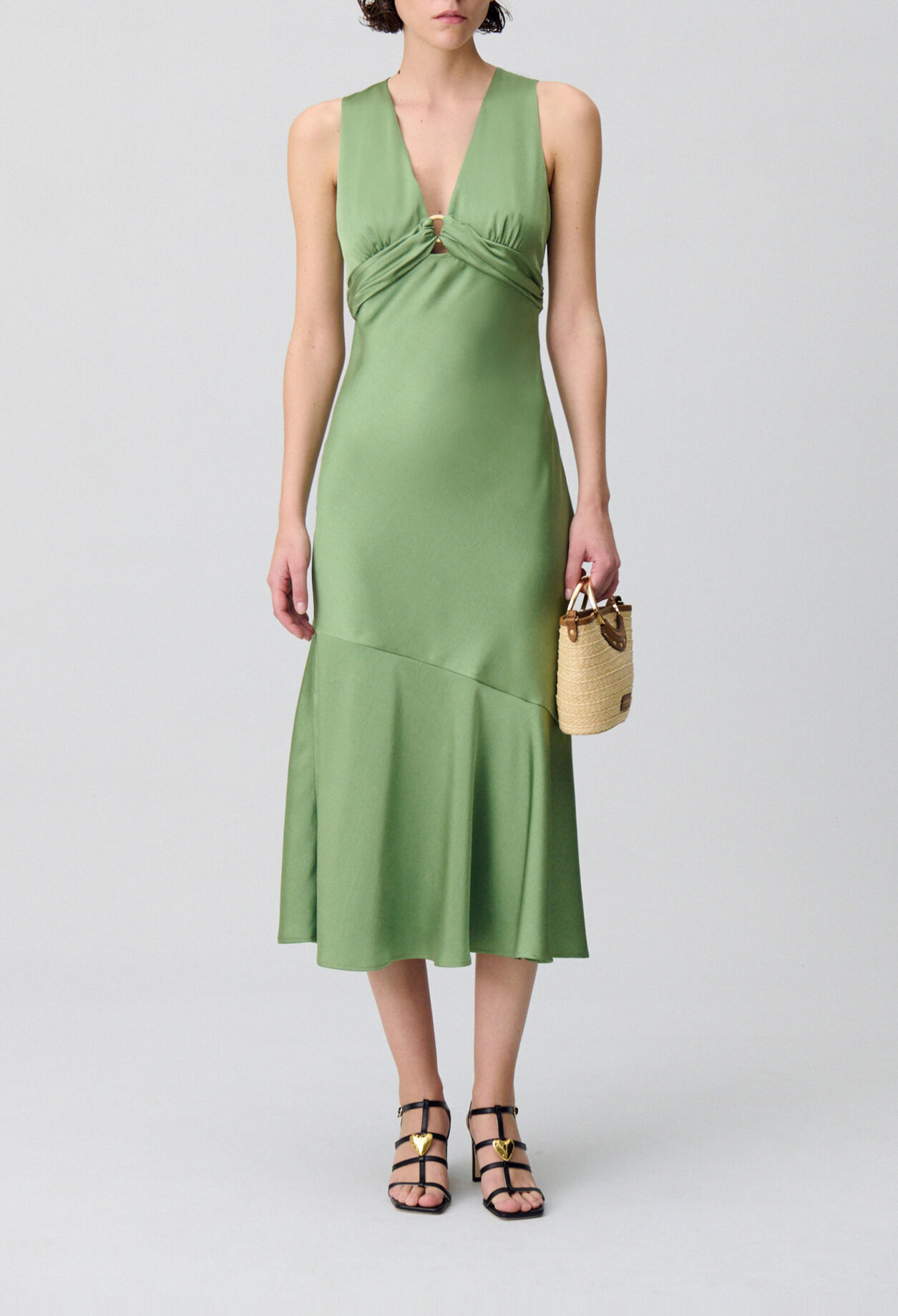 Vestido largo fluido
