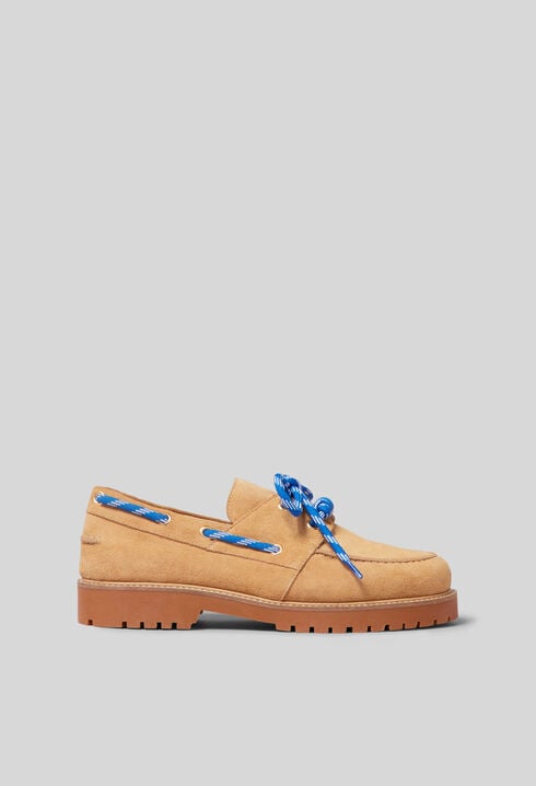 Zapatos Belem n&aacute;uticos cuero ante
