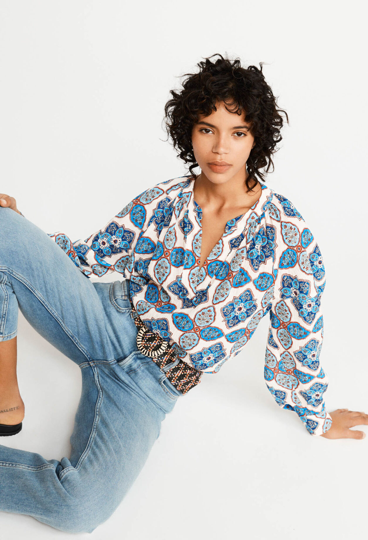 Blusa estampada