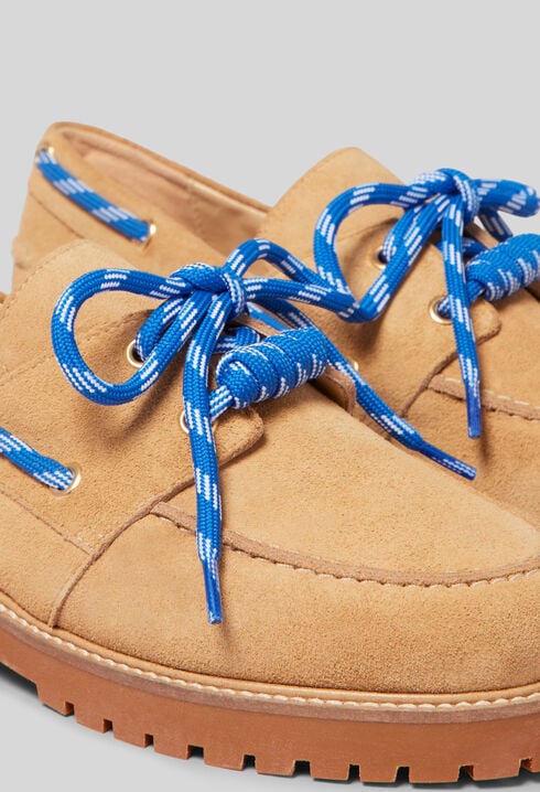 Zapatos Belem n&aacute;uticos cuero ante