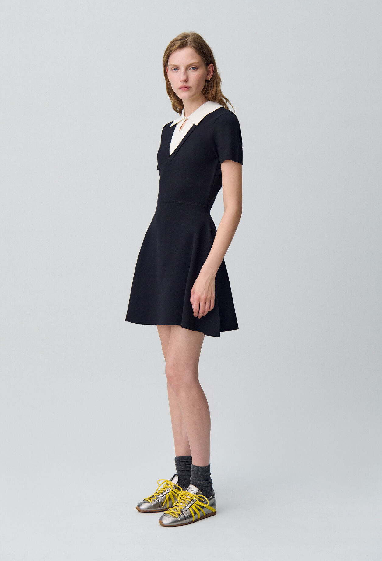 Vestido corto skater