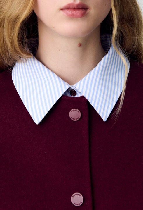 Chaqueta corta de lana