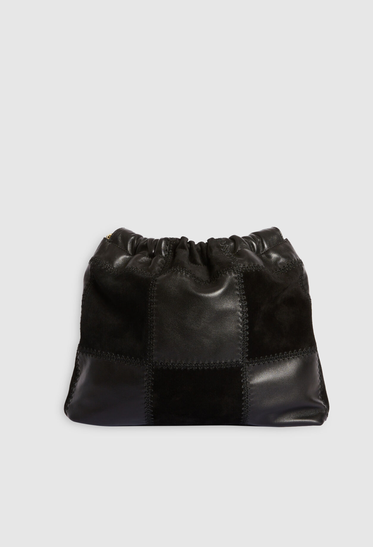 Bolsa negra cuero