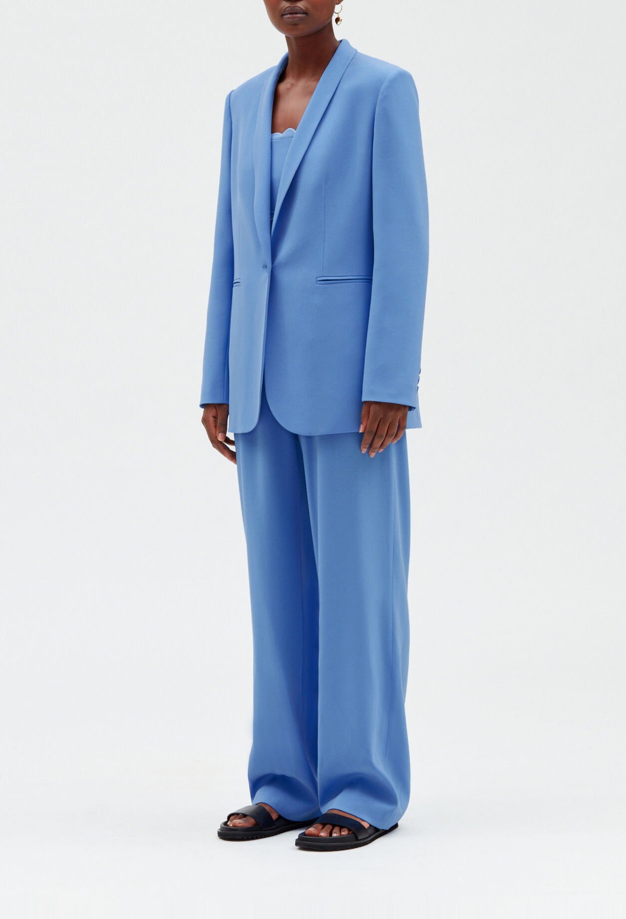 Chaqueta sastre azul cieloceleste