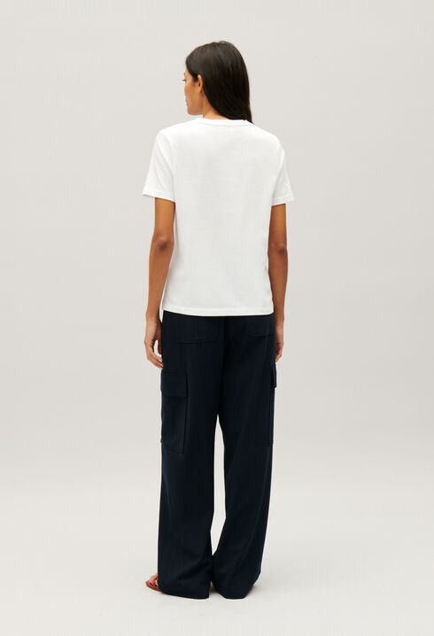 Camiseta Jean Toto en crudo