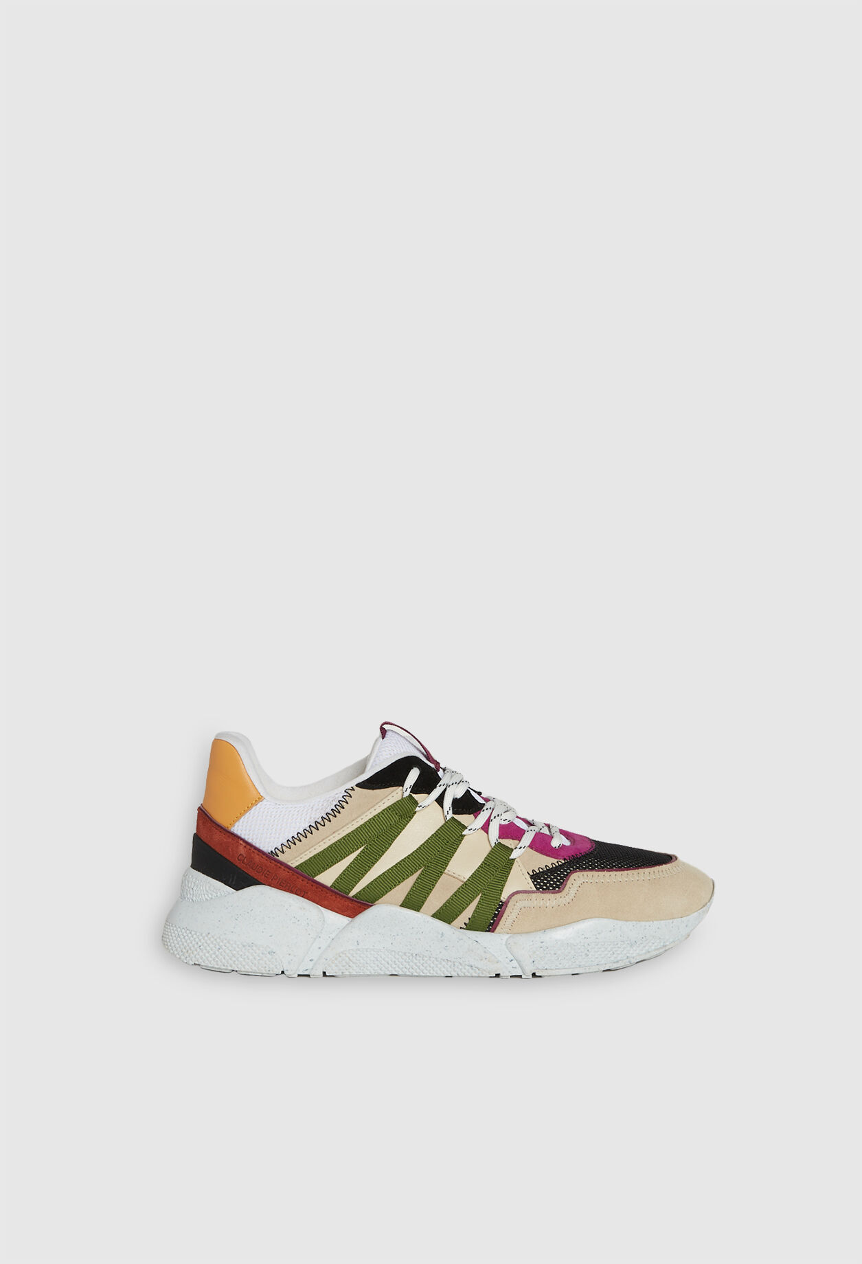 Sneakers gráficas de cuero