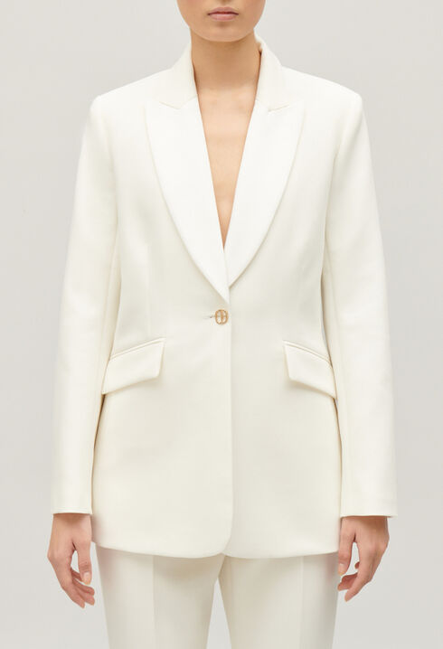 Chaqueta de sastre bimaterial