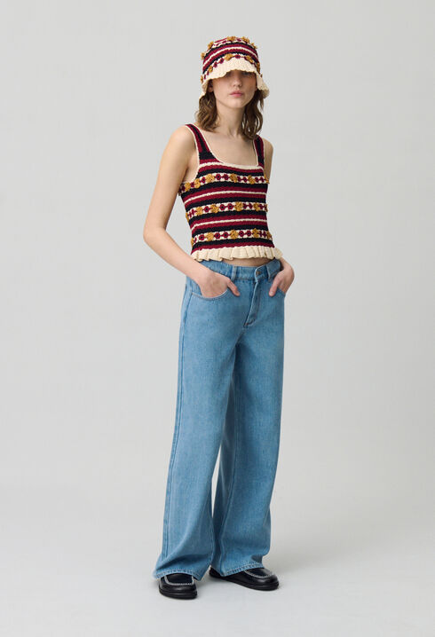 Top de crochet