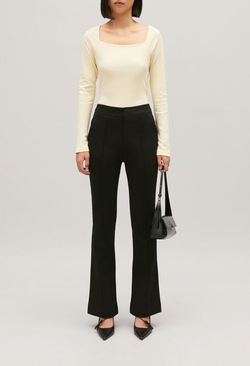 Pantalón de traje negro