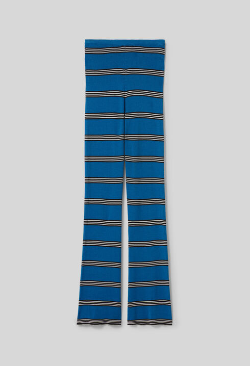 Pantalón pitillo de punto fino