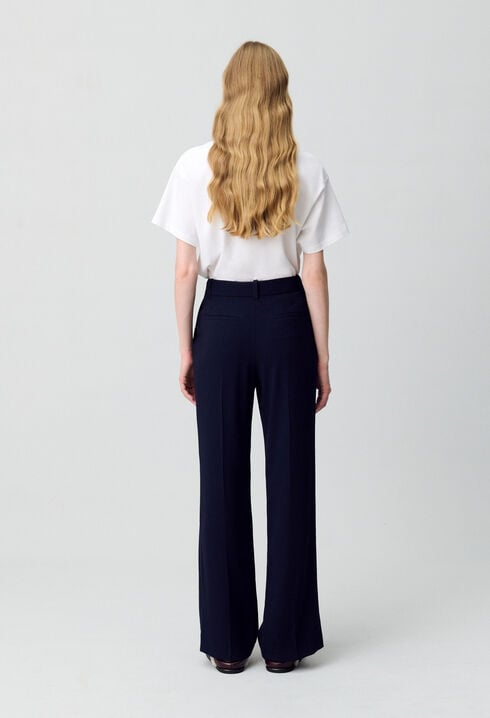 Pantalón de traje recto