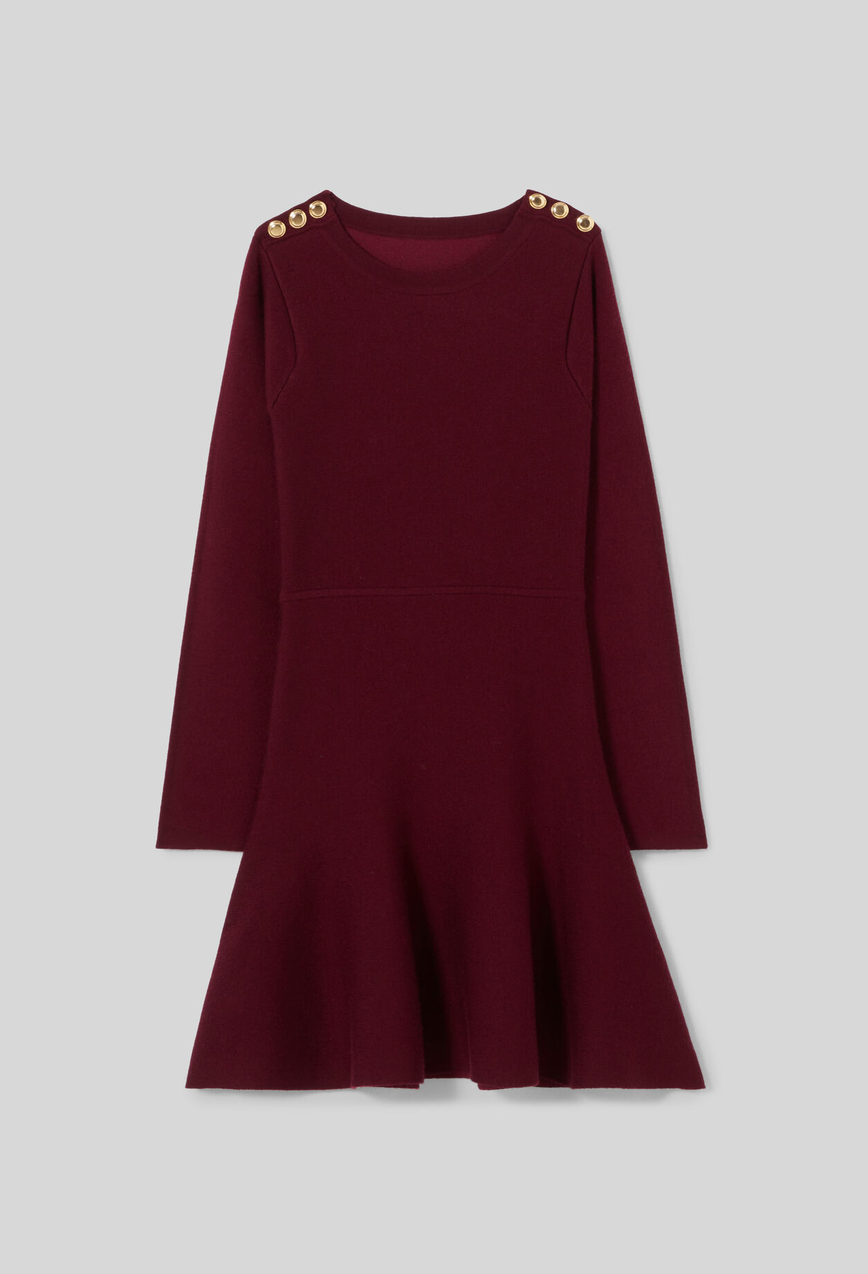 Vestido de punto estilo skater