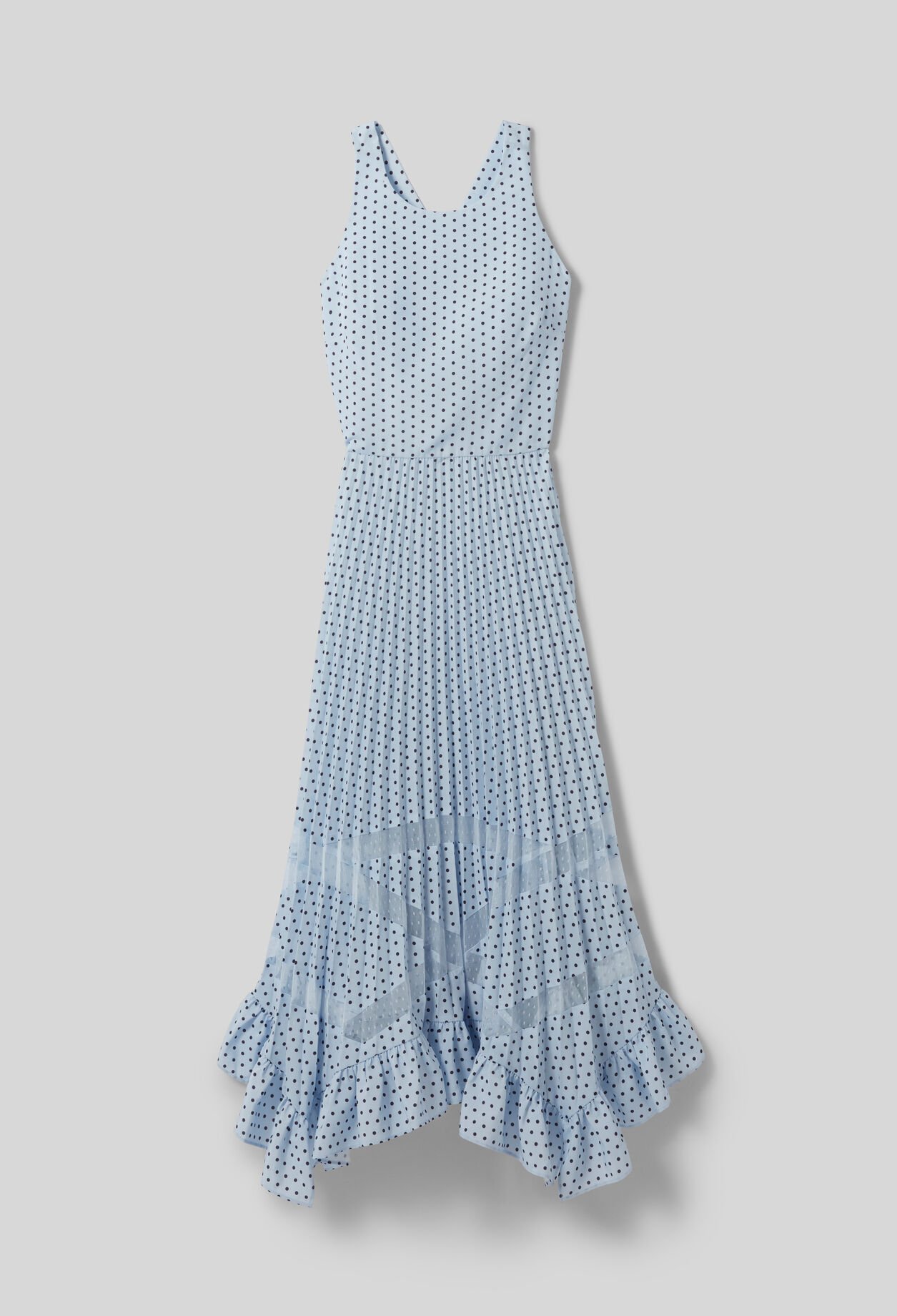 Vestido midi de lunares