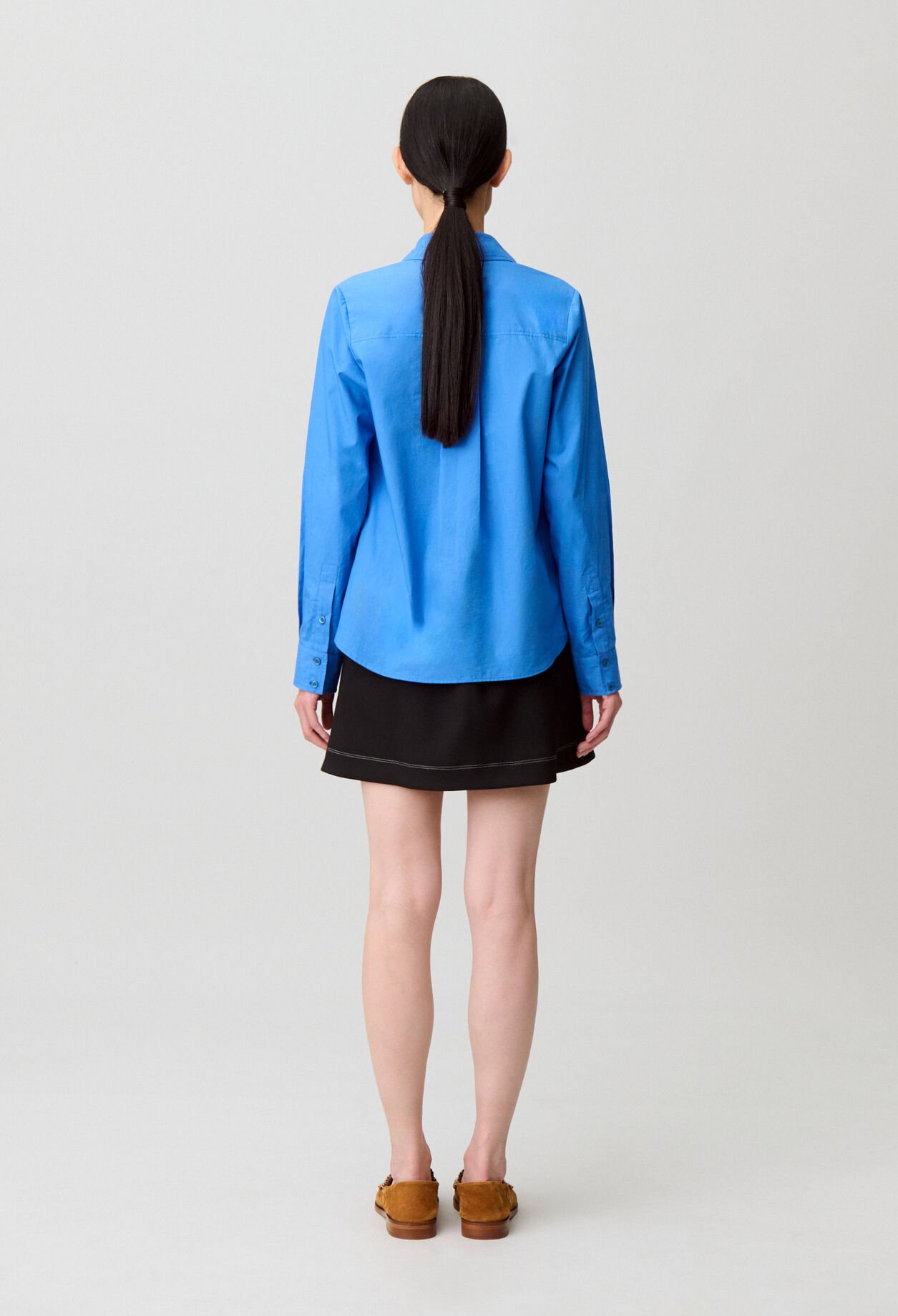 Blusa ancha con escote