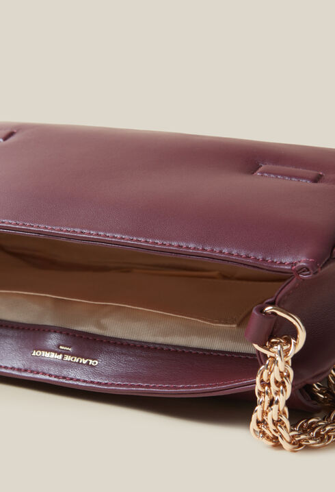 Bolso Alba de cuero acolchado