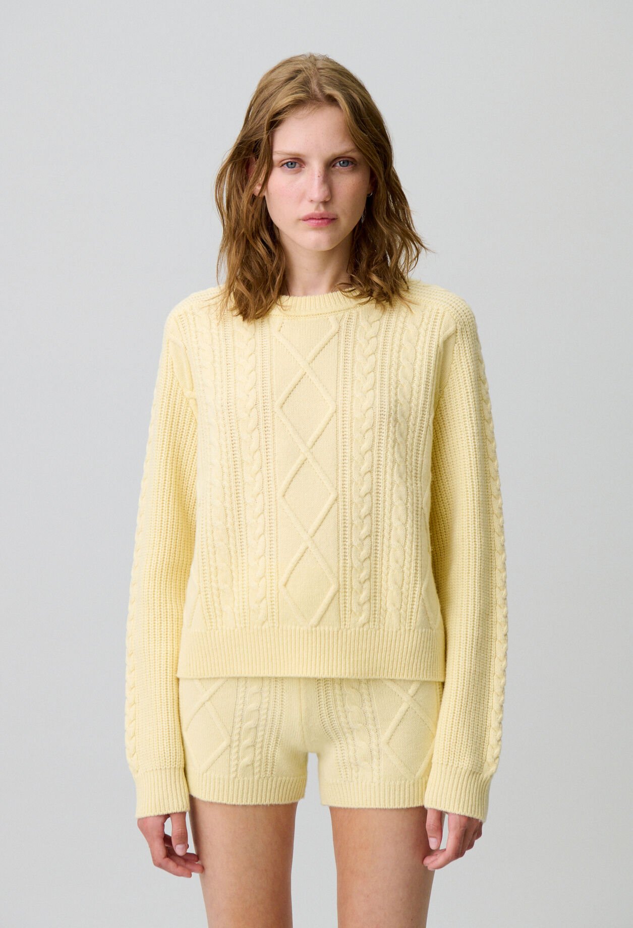 Jersey de punto jacquard oversized