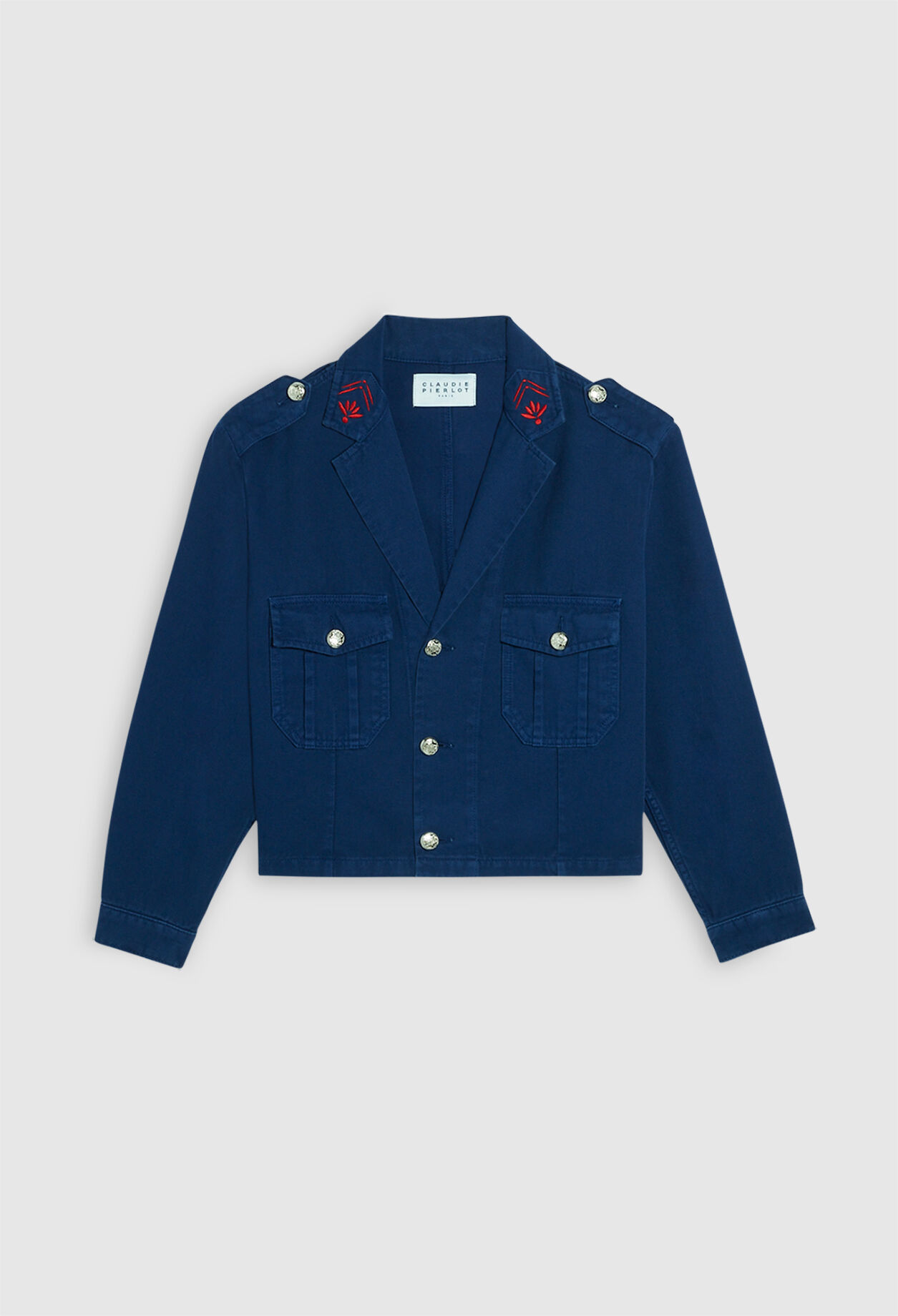 Chaqueta corta vaquera de algodón bio