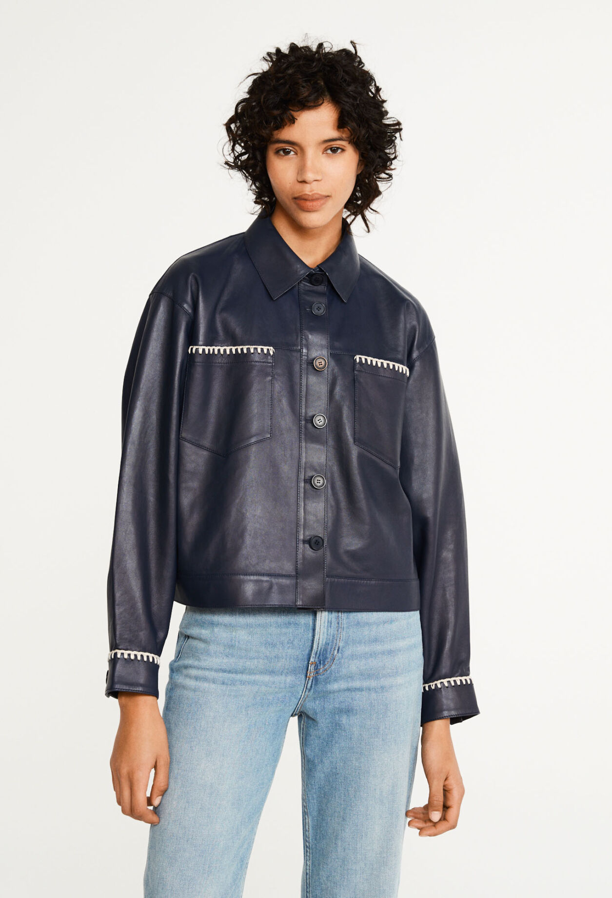 Chaqueta de piel