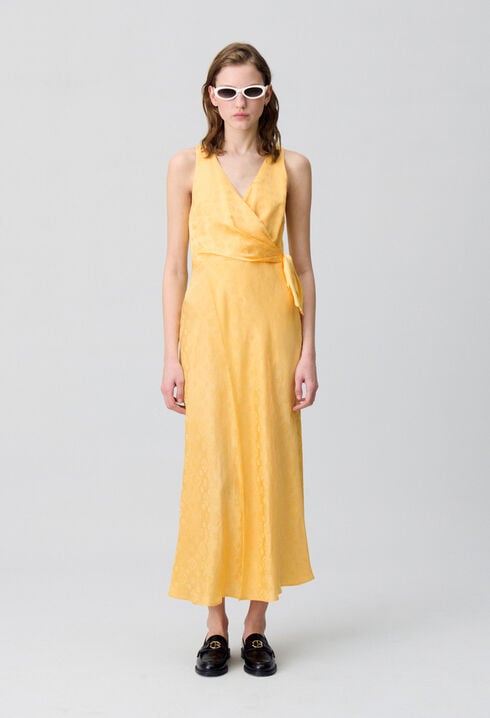 Vestido largo fluido