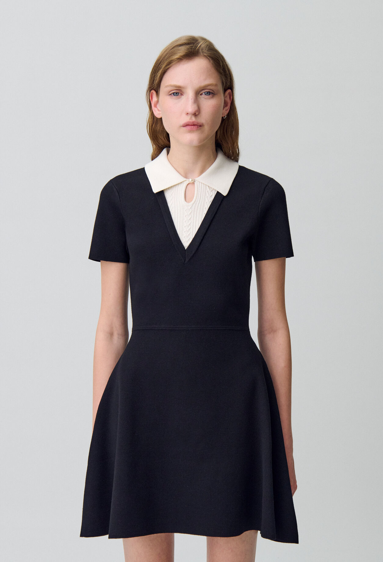 Vestido corto skater